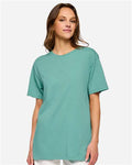 LAT 6901 Unisex Fine Jersey Tee - Vintage Saltwater - model front