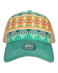 LEGACY OFAFP Old Favorite Five-Panel Trucker Cap - Navajo - front