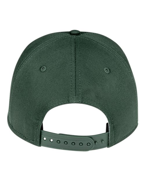 Pukka 7001P Tradesman Hybrid Six-Panel Cap - Forest Green - back