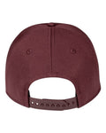 Pukka 7001P Tradesman Hybrid Six-Panel Cap - Maroon - back