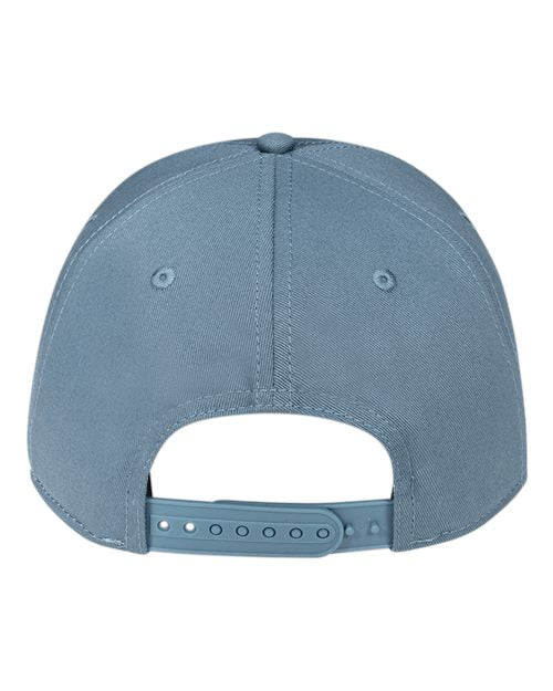 Pukka 7001P Tradesman Hybrid Six-Panel Cap - Shale Blue - back