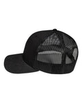 Pukka 6101M Charter Six-Panel Cap - Black - side