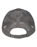 Pukka 6101M Charter Six-Panel Cap - Charcoal - back