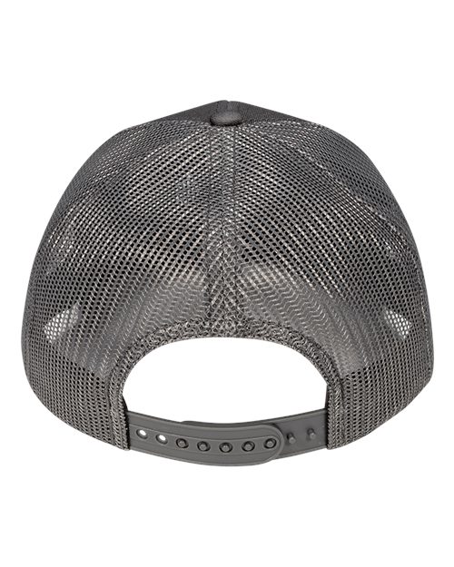 Pukka 6101M Charter Six-Panel Cap - Charcoal - back