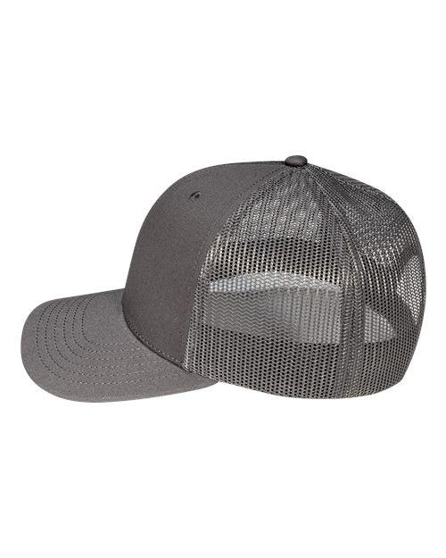 Pukka 6101M Charter Six-Panel Cap - Charcoal - side