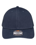 Pukka 6101M Charter Six-Panel Cap - Navy - front