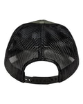 Pukka 5000M Rudder Five-Panel Cap - Olive Green/ Black - back
