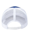 Pukka 5000M Rudder Five-Panel Cap - Royal/ White - back