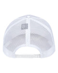 Pukka 5000M Rudder Five-Panel Cap - White - back