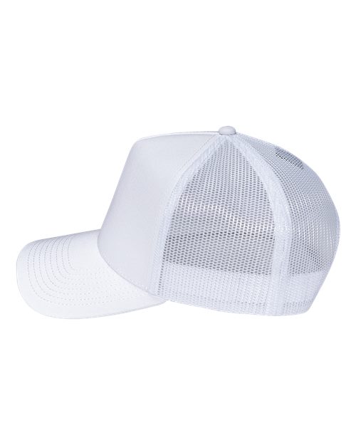 Pukka 5000M Rudder Five-Panel Cap - White - side