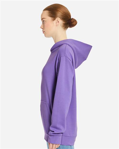 Lane Seven LS16001 Unisex Urban Hoodie Sweatshirt - Tulip - model side