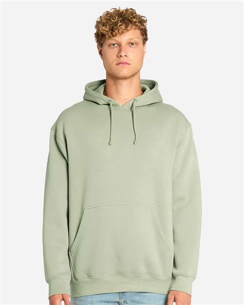 Lane Seven LS19001 Unisex Heavyweight Hoodie Sweatshirt - Matcha - model front