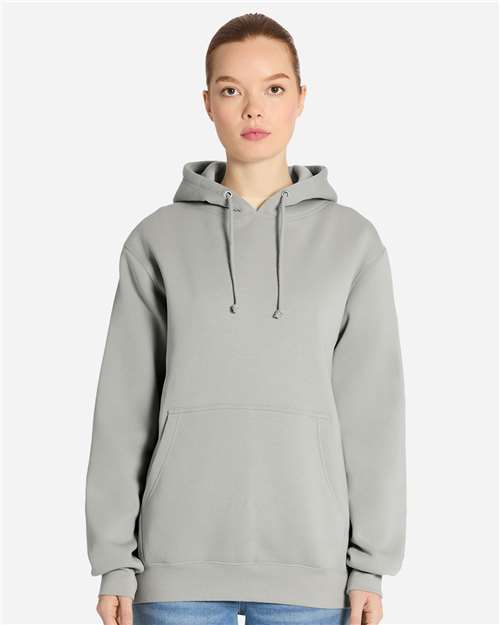 Lane Seven LS19001 Unisex Heavyweight Hoodie Sweatshirt - Moon Dust - model front