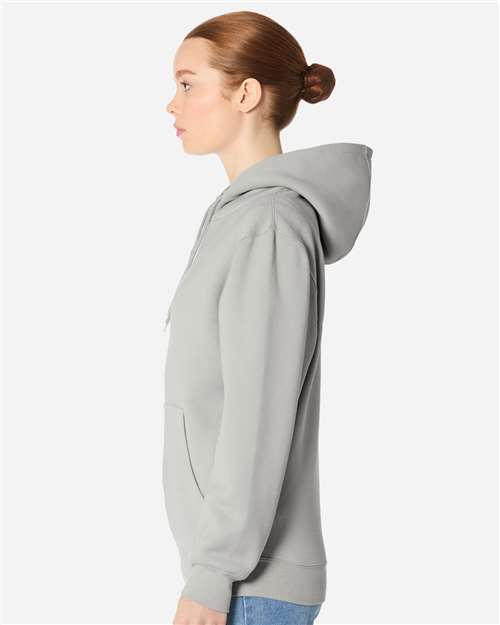 Lane Seven LS19001 Unisex Heavyweight Hoodie Sweatshirt - Moon Dust - model side
