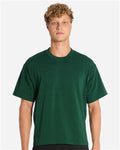 Lane Seven LS16005 Unisex Urban Heavyweight Tee - Forest Green - model front