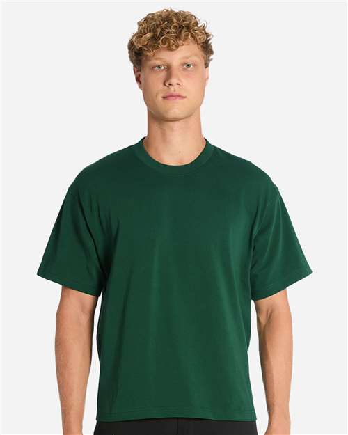 Lane Seven LS16005 Unisex Urban Heavyweight Tee - Forest Green - model front