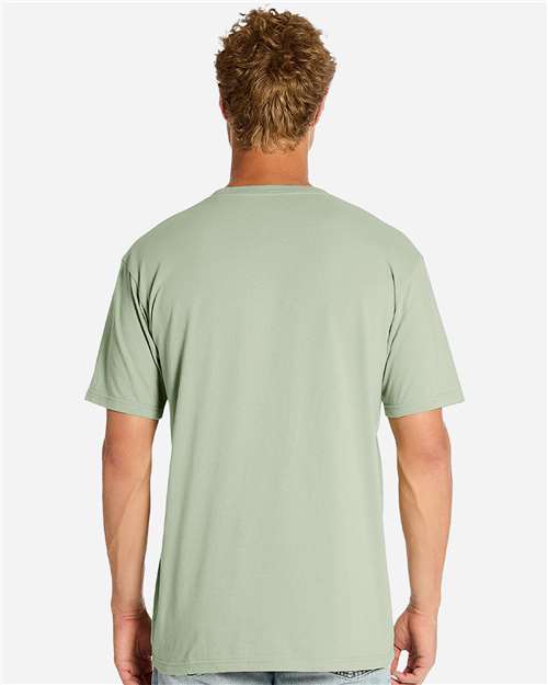 Lane Seven LS15001 Unisex Heavyweight Tee - Matcha - model back