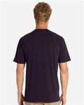 Lane Seven LS15001 Unisex Heavyweight Tee - Plum - model back