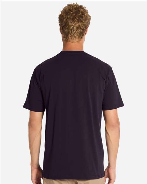 Lane Seven LS15001 Unisex Heavyweight Tee - Plum - model back