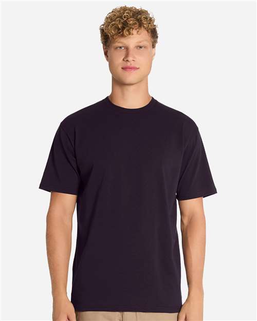 Lane Seven LS15001 Unisex Heavyweight Tee - Plum - model front