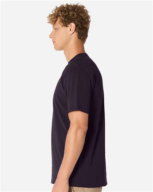 Lane Seven LS15001 Unisex Heavyweight Tee - Plum - model side