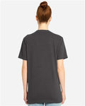 Lane Seven LS15001 Unisex Heavyweight Tee - Smoke - model back