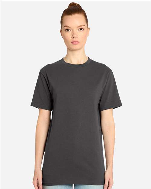 Lane Seven LS15001 Unisex Heavyweight Tee - Smoke - model front