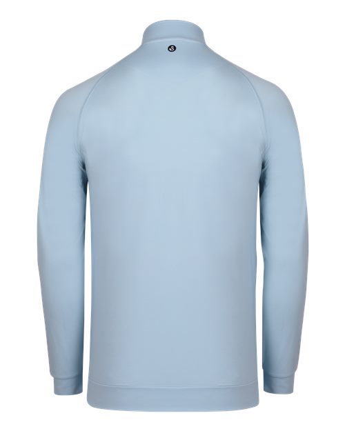Swannies SWC500 Men's Colt Quarter-Zip Pullover - Sky - back
