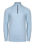 Swannies SWC500 Men's Colt Quarter-Zip Pullover - Sky - front