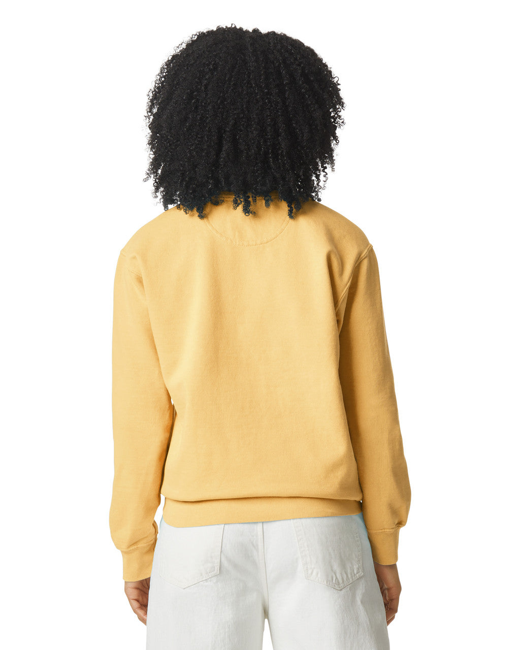Comfort Colors 1566 Crewneck - Butter - model back