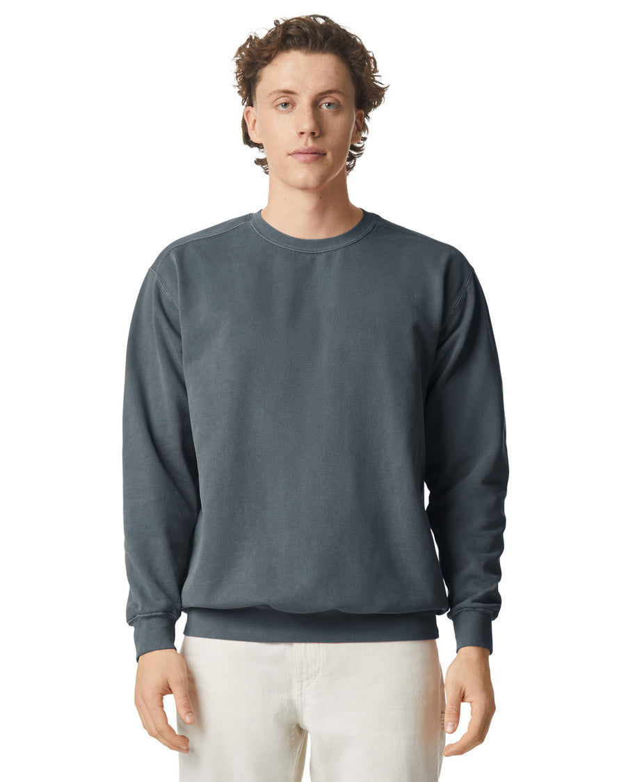 Comfort Colors 1566 Crewneck - Denim - model front