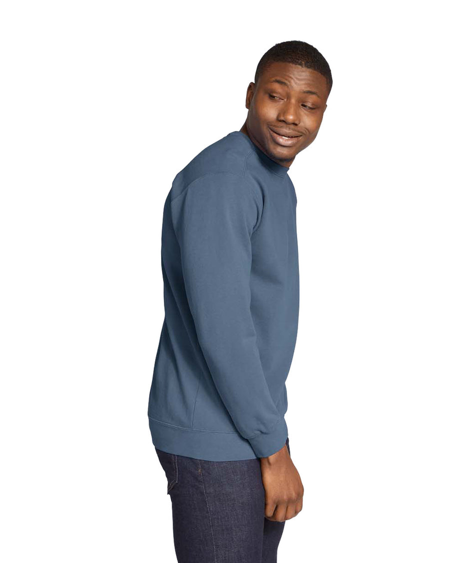 Comfort Colors 1566 Crewneck - Denim - model side
