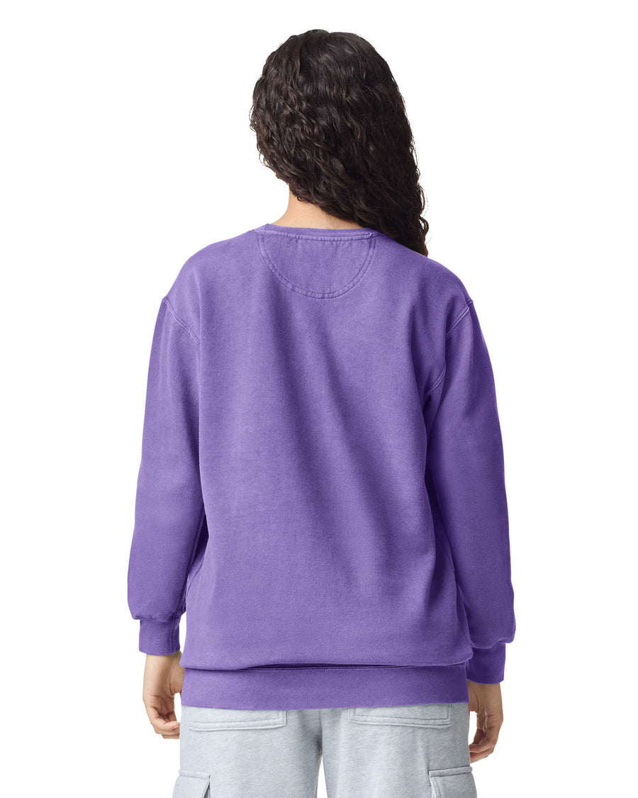 Comfort Colors 1566 Crewneck - Violet - model back