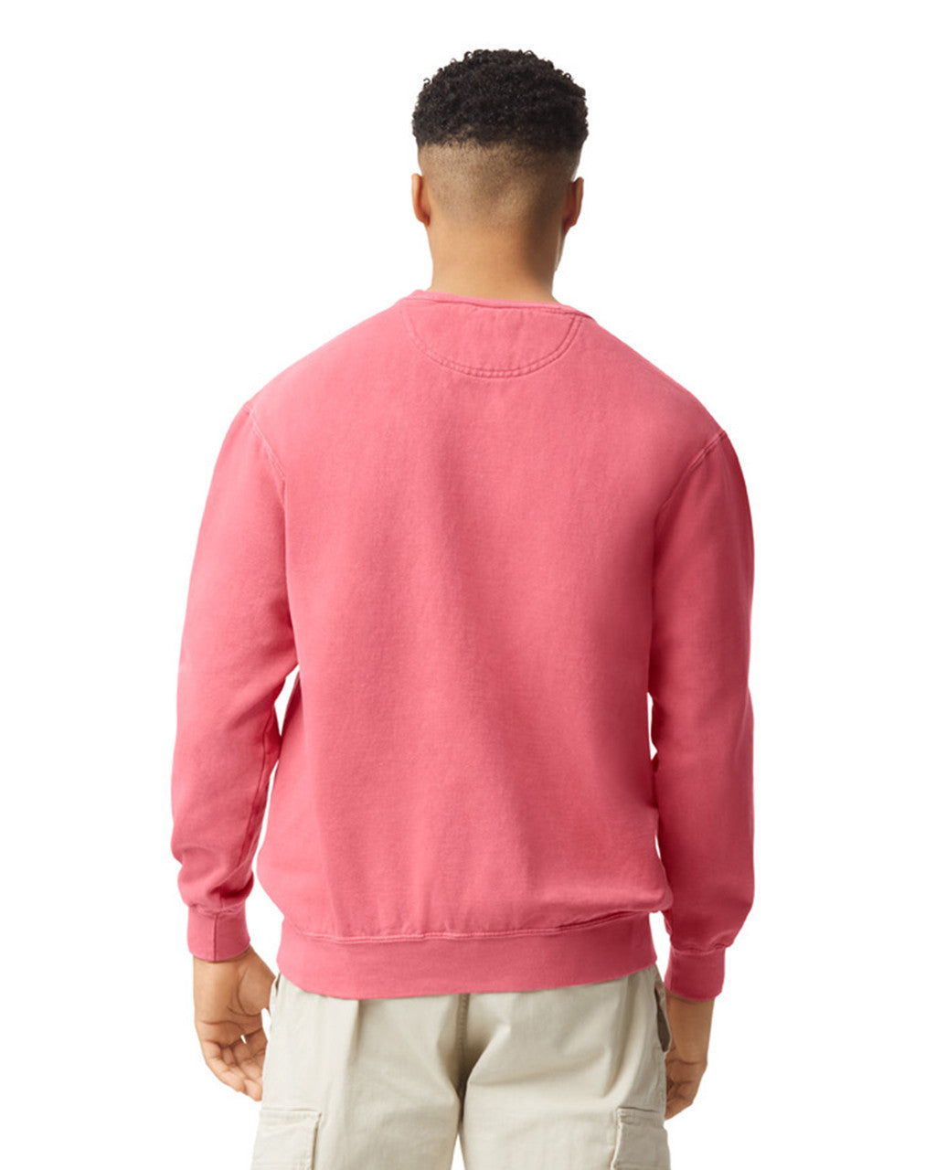 Comfort Colors 1566 Crewneck - Watermelon - model back