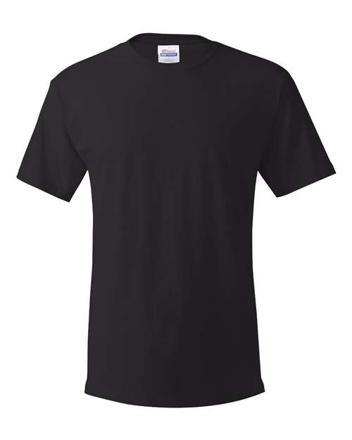Hanes 5280 Essential-T T-Shirt - Black - flat front
