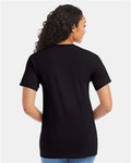 Hanes 5280 Essential-T T-Shirt - Black - model back
