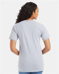 Hanes 5280 Essential-T T-Shirt - Light Steel - model back