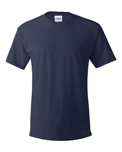 Hanes 5280 Essential-T T-Shirt - Navy - flat front