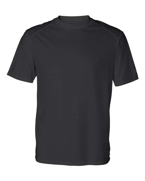 Badger 4120 Men's B-Core Sport Shoulders T-Shirt - Black - front