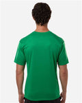 Badger 4120 Men's B-Core Sport Shoulders T-Shirt - Kelly - model back
