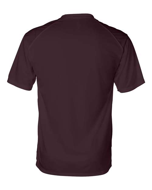 Badger 4120 Men's B-Core Sport Shoulders T-Shirt - Maroon - back