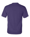 Badger 4120 Men's B-Core Sport Shoulders T-Shirt - Purple - back