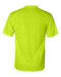 Badger 4120 Men's B-Core Sport Shoulders T-Shirt - Safety Yellow - back