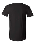 Bella + Canvas 3005 Jersey V-Neck Tee - Black - back