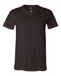 Bella + Canvas 3005 Jersey V-Neck Tee - Brown - front