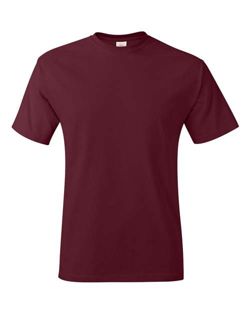 Hanes 5250 Authentic T-Shirt - Cardinal - front