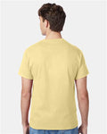 Hanes 5250 Authentic T-Shirt - Daffodil Yellow - model back