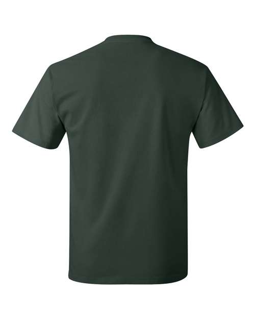 Hanes 5250 Authentic T-Shirt - Deep Forest - back