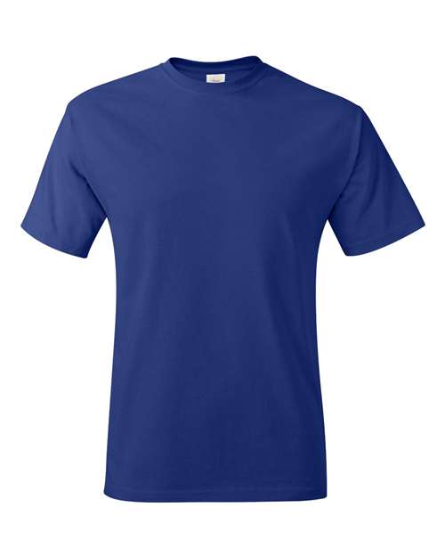 Hanes 5250 Authentic T-Shirt - Deep Royal - flat front