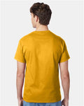 Hanes 5250 Authentic T-Shirt - Gold - model back